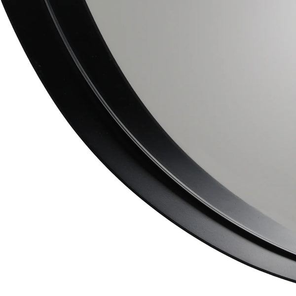 Yard | Circular Wall Mirror | Black