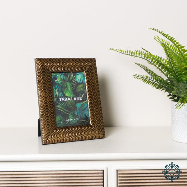 Silva Photo Frame | 4 x 6 | Gold