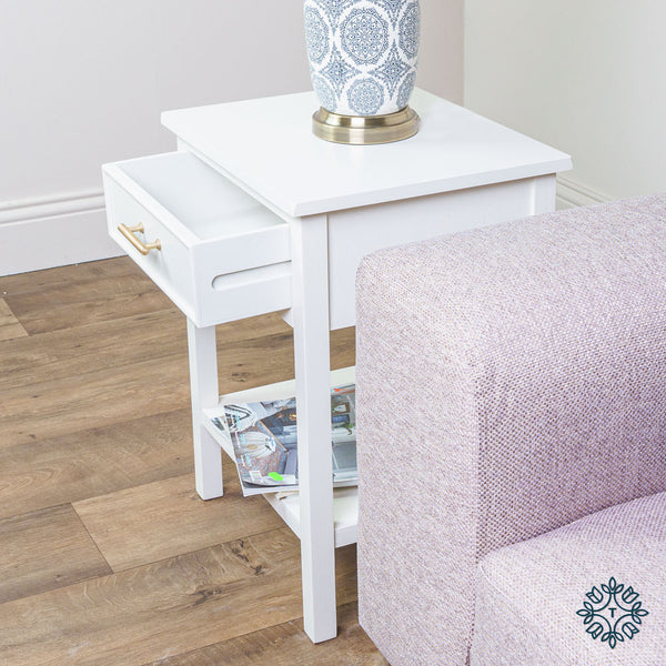 Ainsley | One Drawer Accent Table