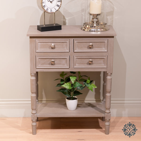 Melody 2+2 Drawer Console Table