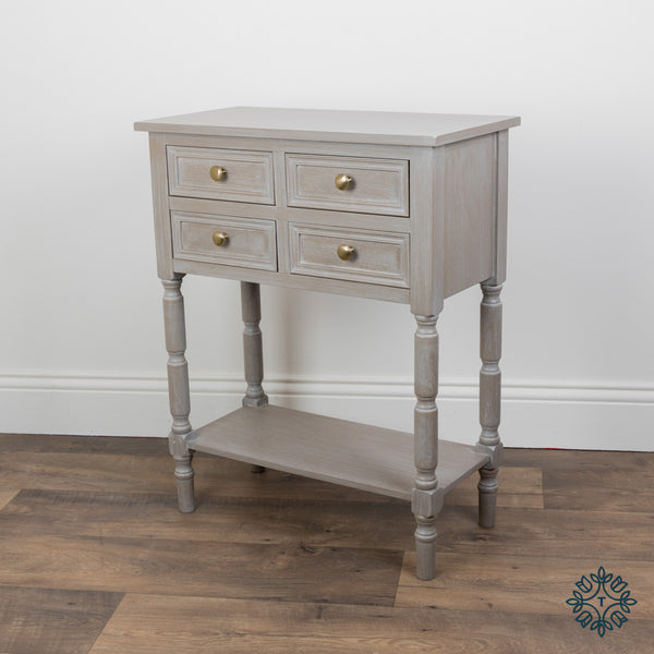 Melody 2+2 Drawer Console Table