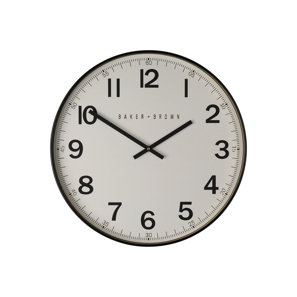 Baker & Brown Station Clock | 50cm
