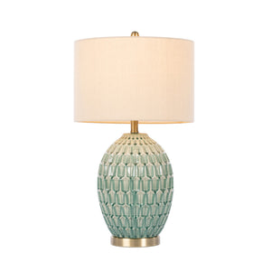 Gemma Ceramic Lamp |nAqua