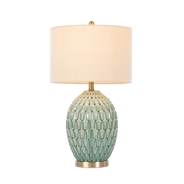 Gemma Ceramic Lamp |nAqua