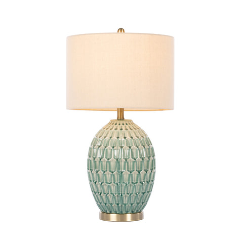 Gemma Ceramic Lamp |nAqua