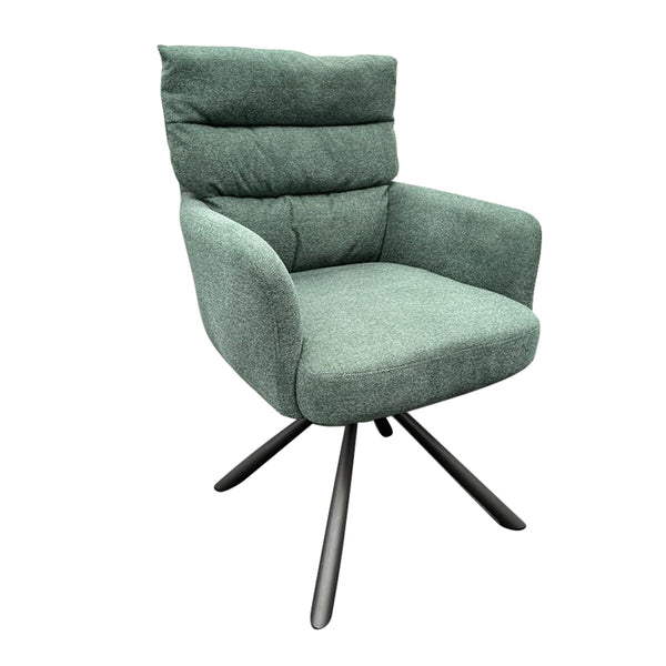 Stefan Swivel Dining Chair Green