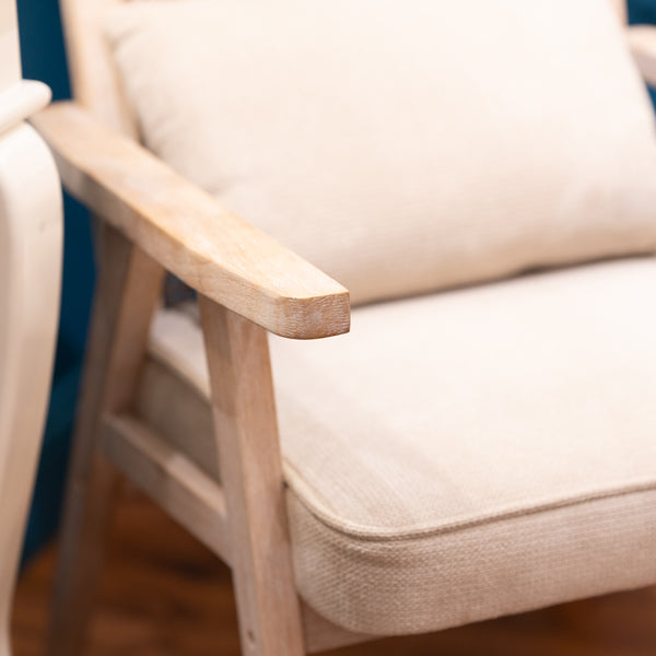 Willow Accent Chair | Biscuit Beige