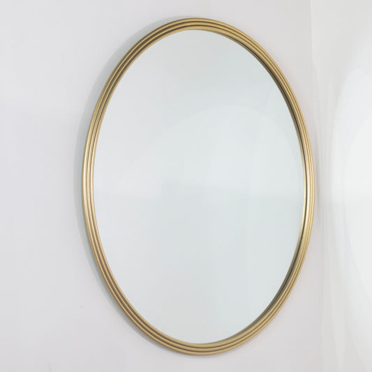 Odessa Round Mirror Gold 90cm