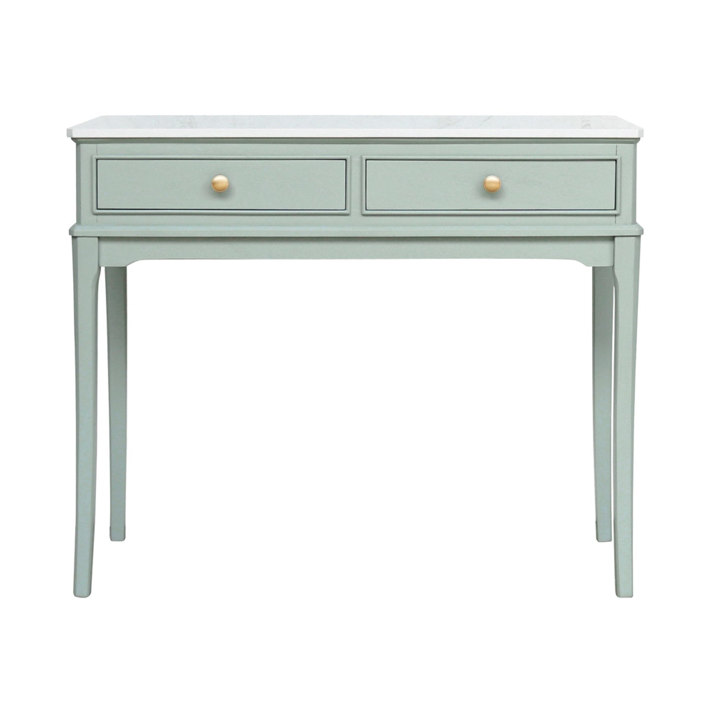 Monroe 2 Drawer W Marble Top Sage
