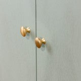 Monroe 2 Door Cabinet With Marble Top Sage