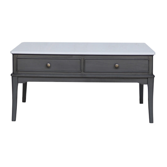 Monroe Coffee Table with Marble Top | Russell