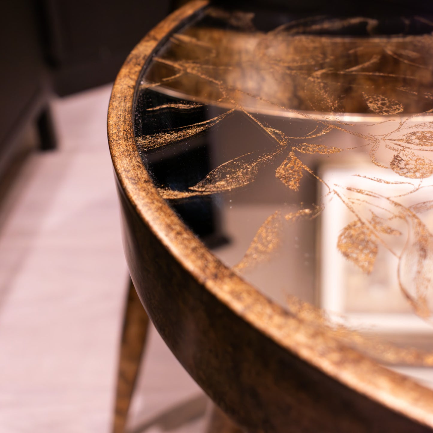 Vela Set Of 2 Side Tables | Gold