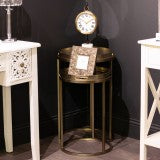 Lyra S/2 Tray Tables Champagne