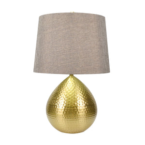 Zoe Hammered Table Lamp 56cm