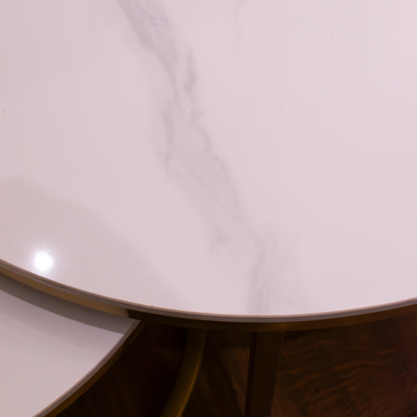 Vienna S/2 Marble Coffee Tables