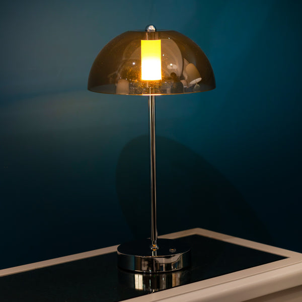 Jada USB Rechargeable Lamp Silver