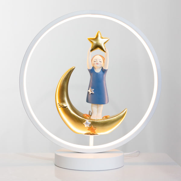 Star And Moon USB Lamp