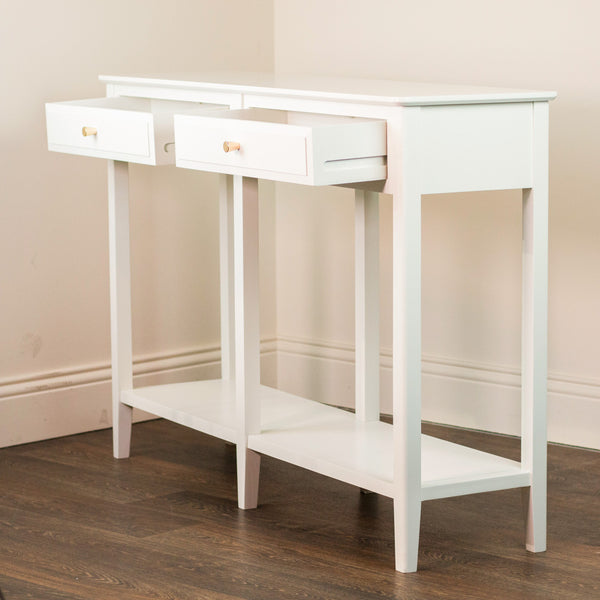 Carson | Two Drawer Console Table | Large