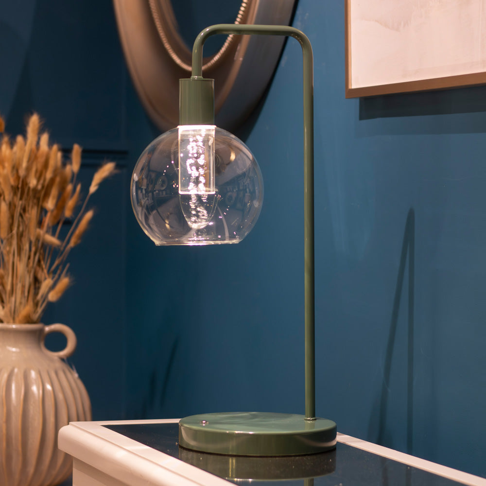 Liana USB Rechargeable Lamp Green