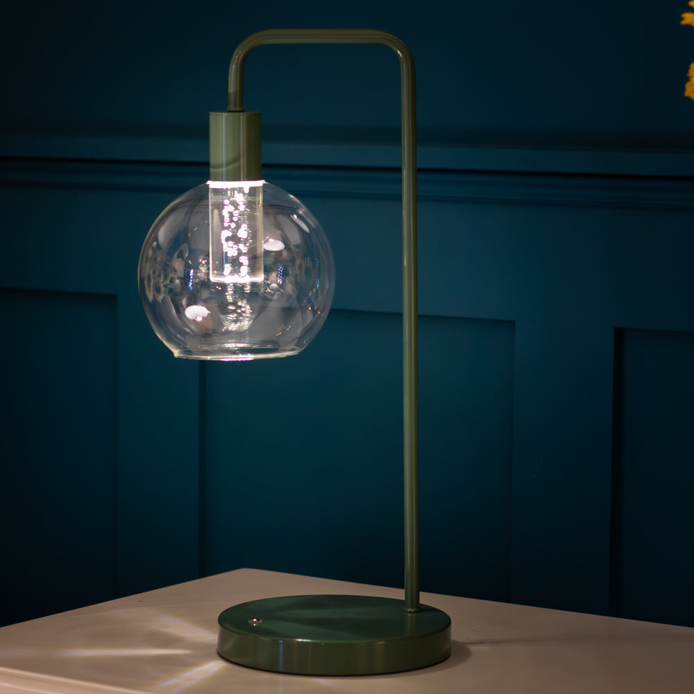 Liana USB Rechargeable Lamp Green