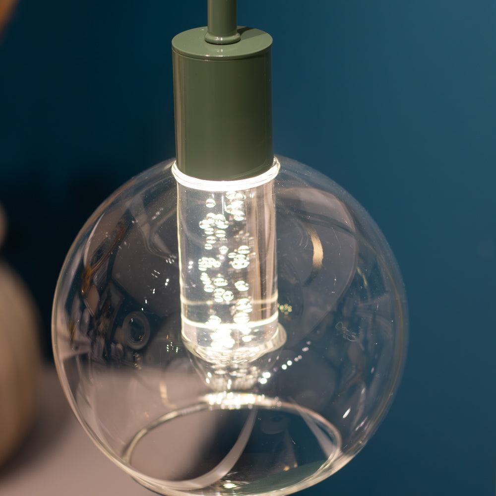 Liana USB Rechargeable Lamp Green