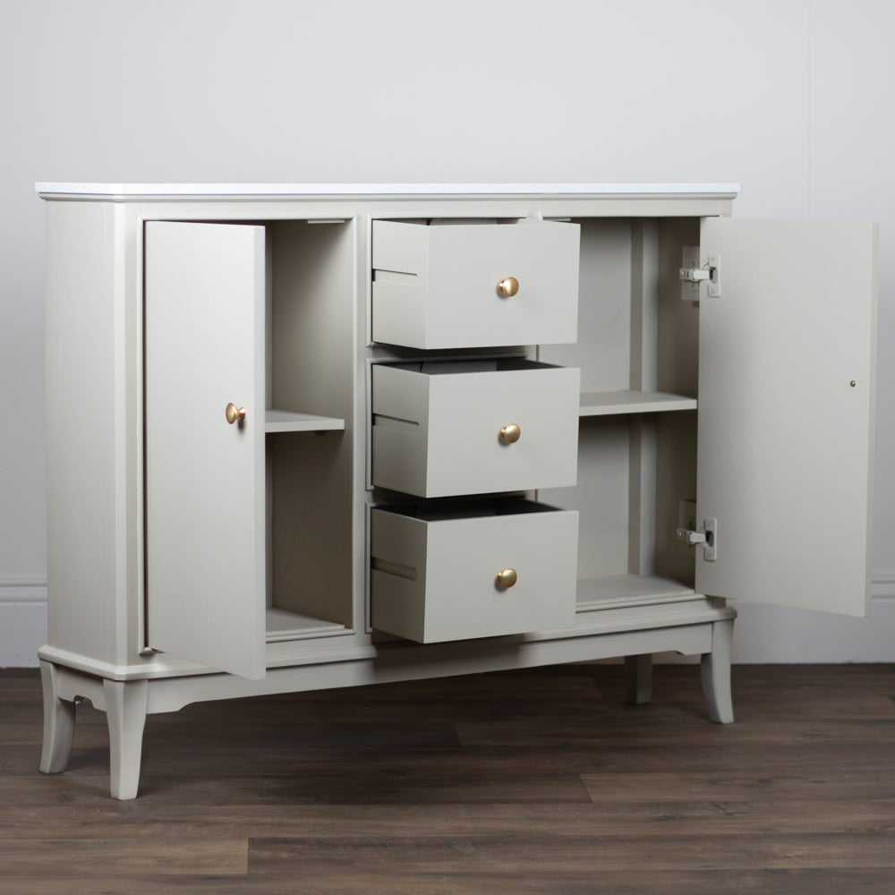 Monroe Sideboard With Marble Top | Stone