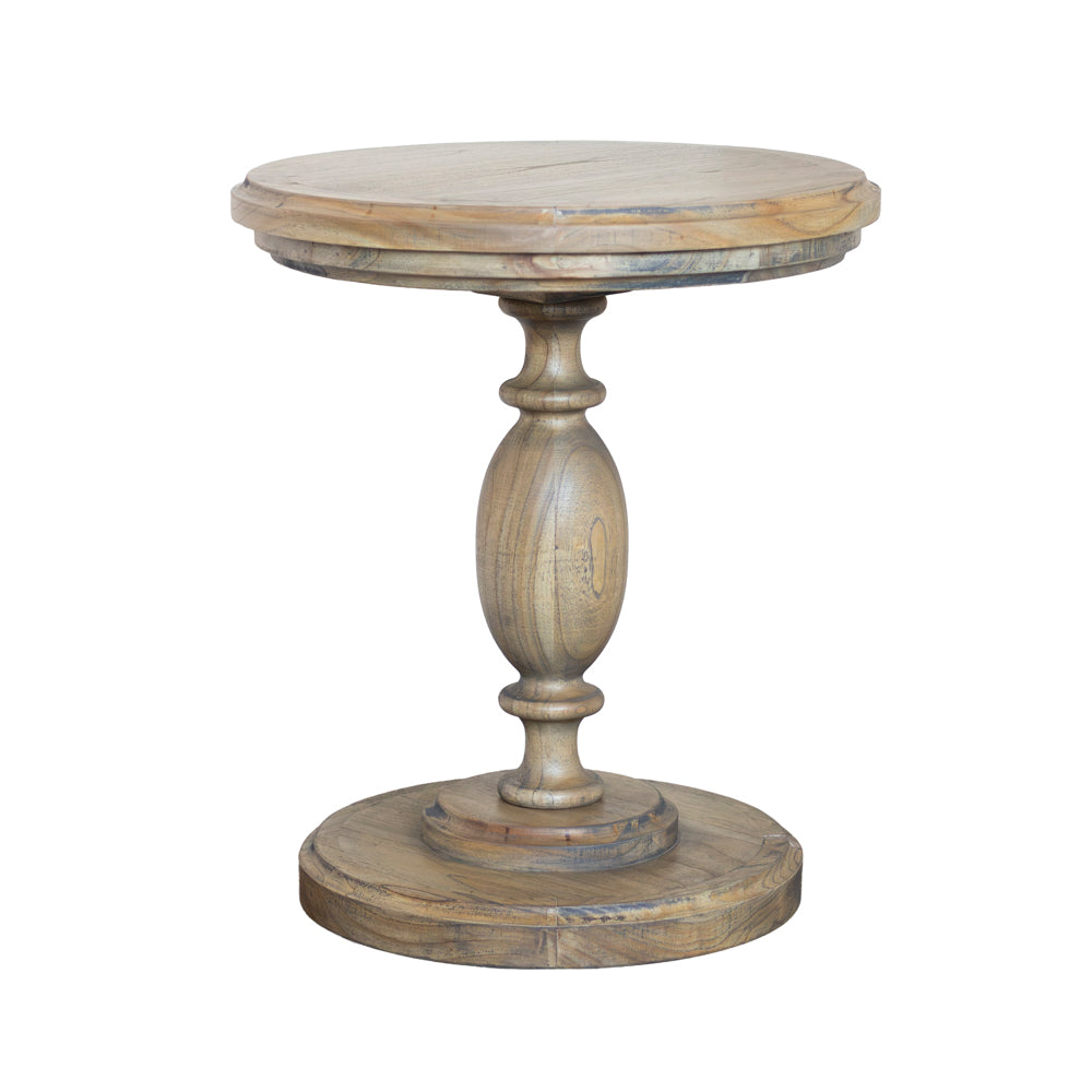 Marwood Pillar Side Table Round