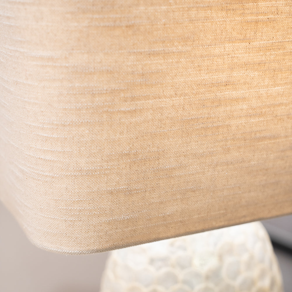 Capiz Table Lamp Natural 68cm