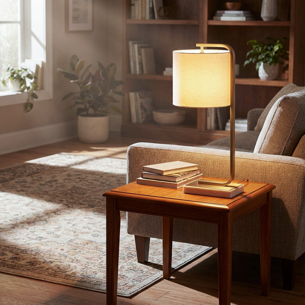 Kyra Marble Base Table Lamp