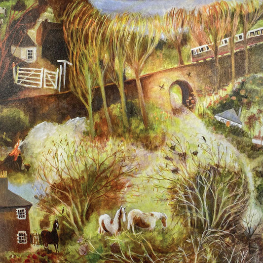 Round The Lanes | Greeting Card