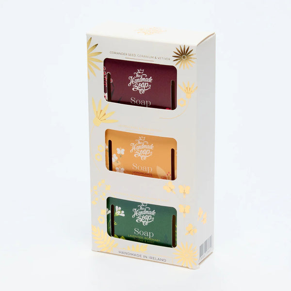 The Handmade Soap Company | Gift Set of Handmade Soap 3 x 100g