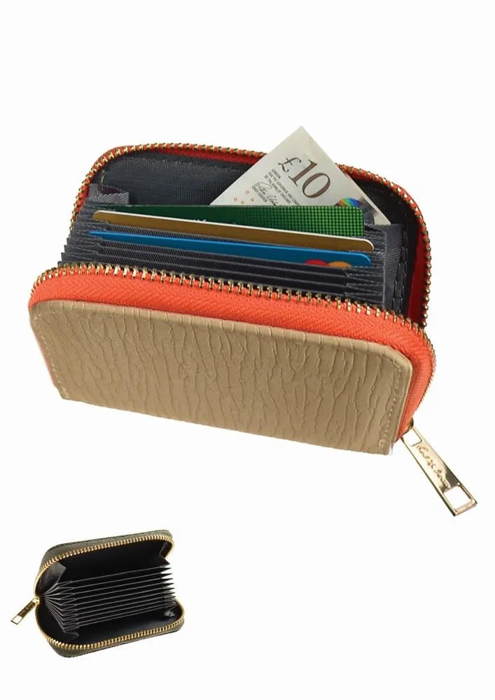 Credit card organiser-camel/fire