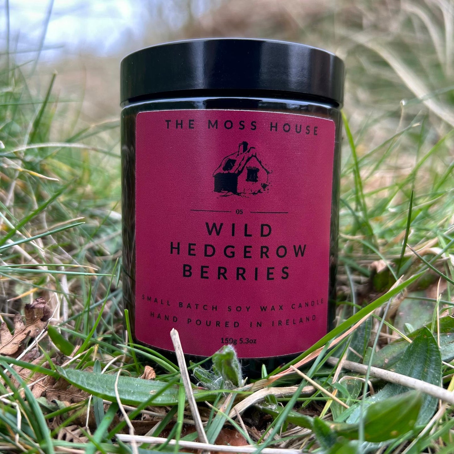 The Moss House | Soy Wax Candle | Wild Hedgerow Berries