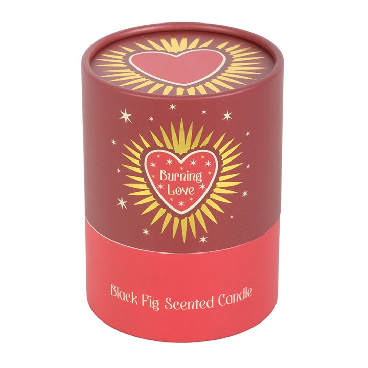 Burning Love Black Fig Valentines Day Candle