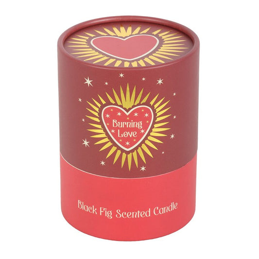 Burning Love Black Fig Valentines Day Candle
