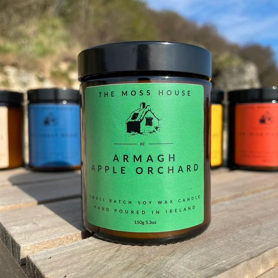 The Moss House | Soy Wax Candle | Armagh Apple Orchard