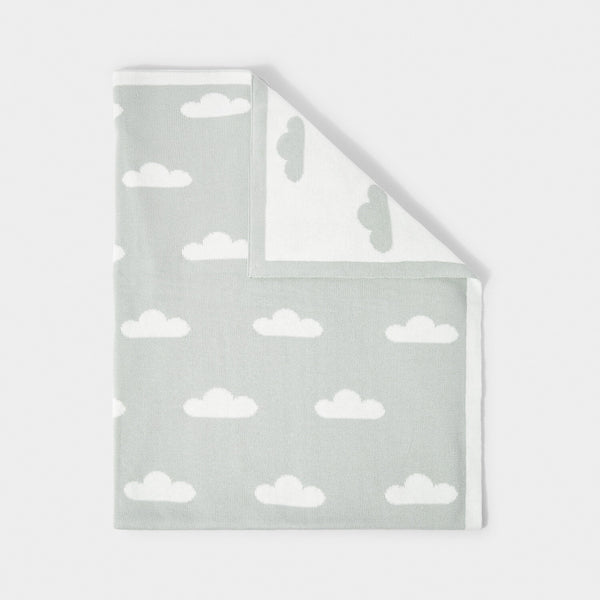 Cloud Baby Blanket | Sage | Katie Loxton