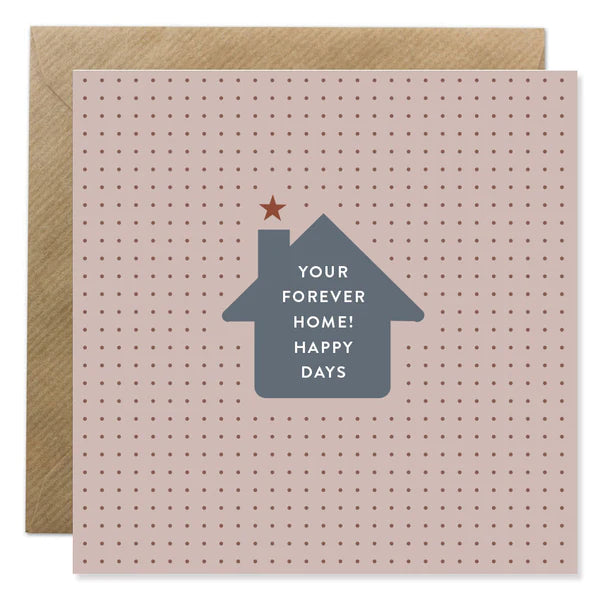 Bold Bunny 'Your Forever Home! Happy Days' Card