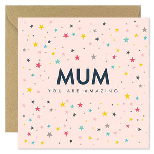 Bold Bunny 'Mum you are amazing' Card