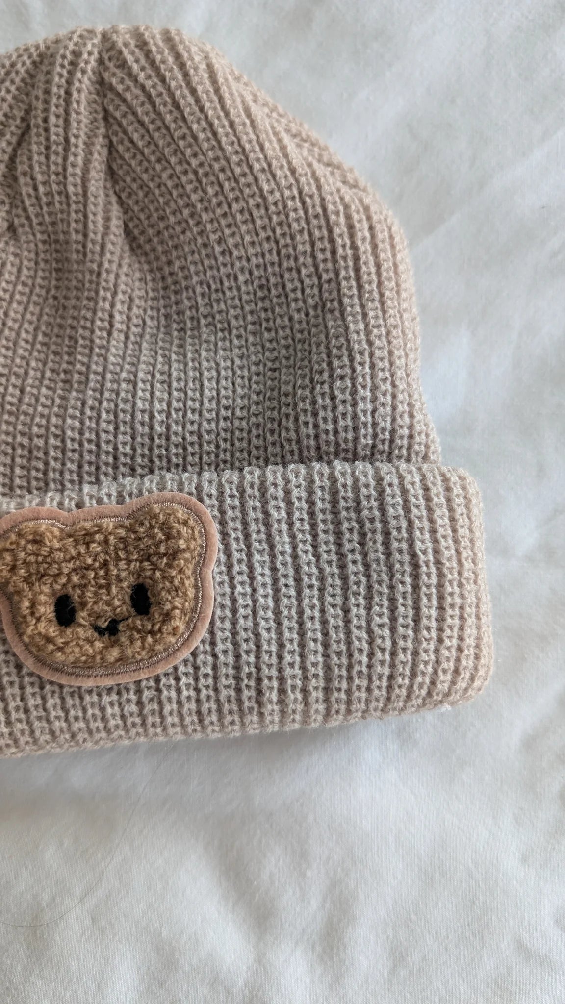 Little Wild Bears | Bear Beanie | Cream | 6M to 5Y