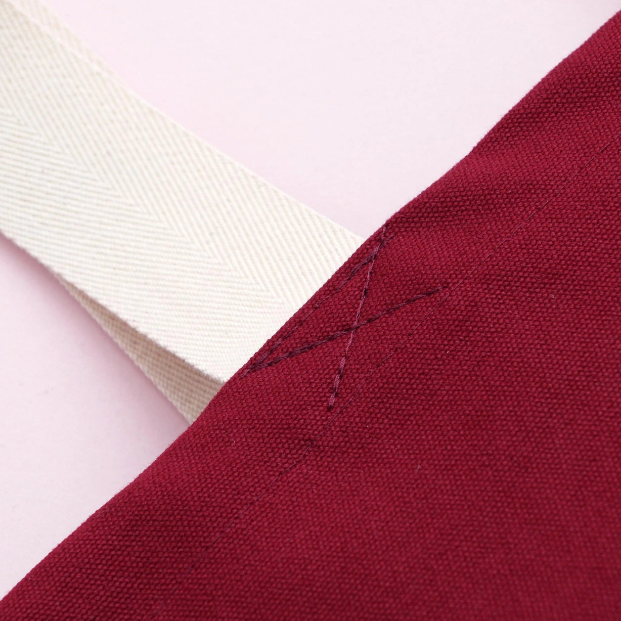 Books & Snacks|Canvas Tote Bag|Burgundy