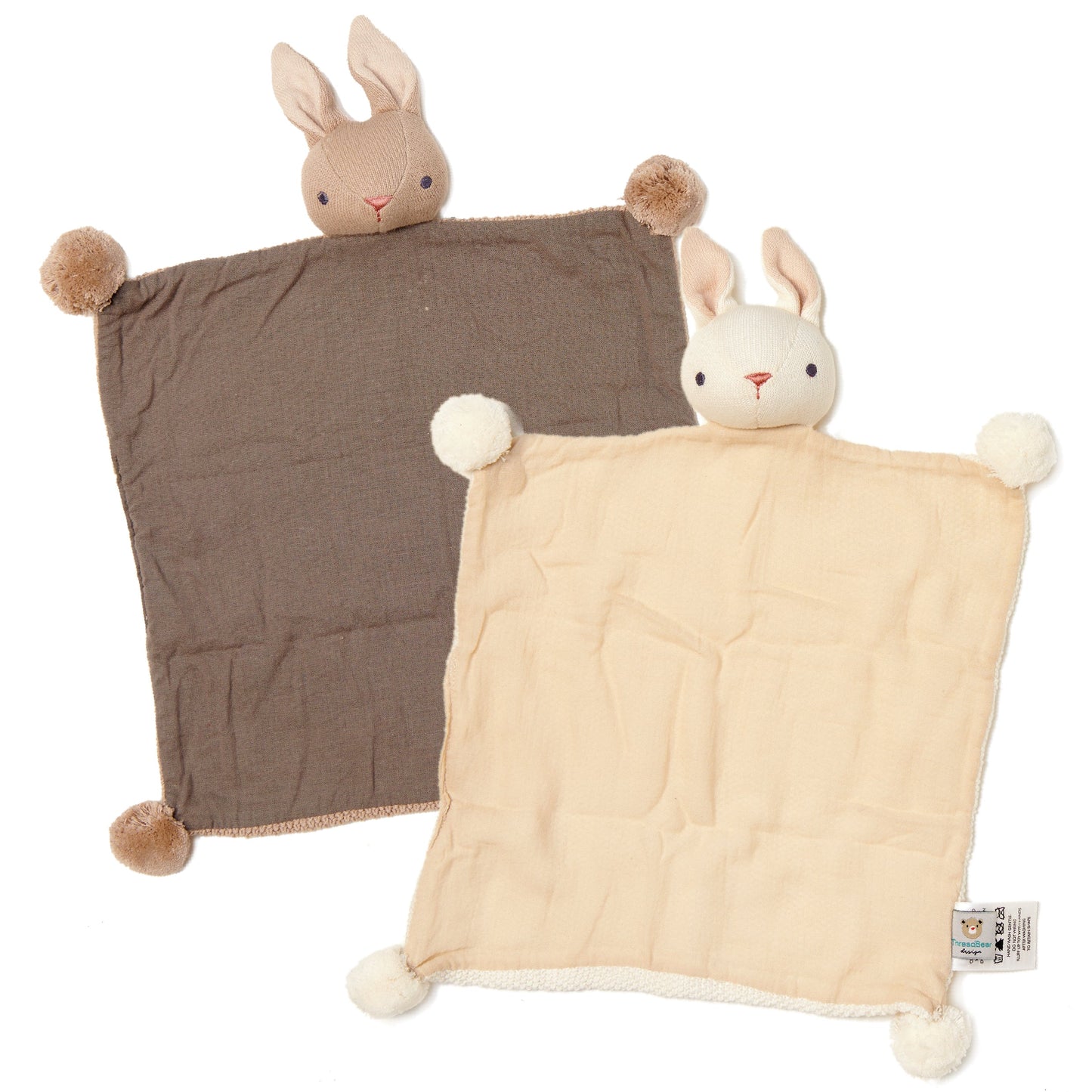 Baby Thread | Bunny Organic Comforter | Set of  2 Gift Boxed