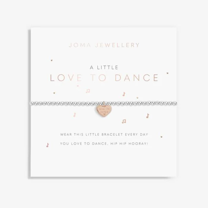 Joma Jewellery | A Little | Love To Dance | Child's Bracelet