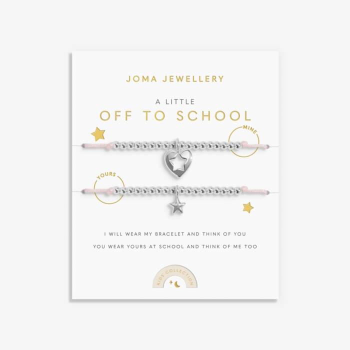 Joma Jewellery | Duo A Little Off To School set of 2 Bracelets