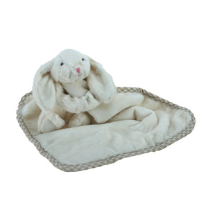 Bunny Baby Soother Comforter | Cream