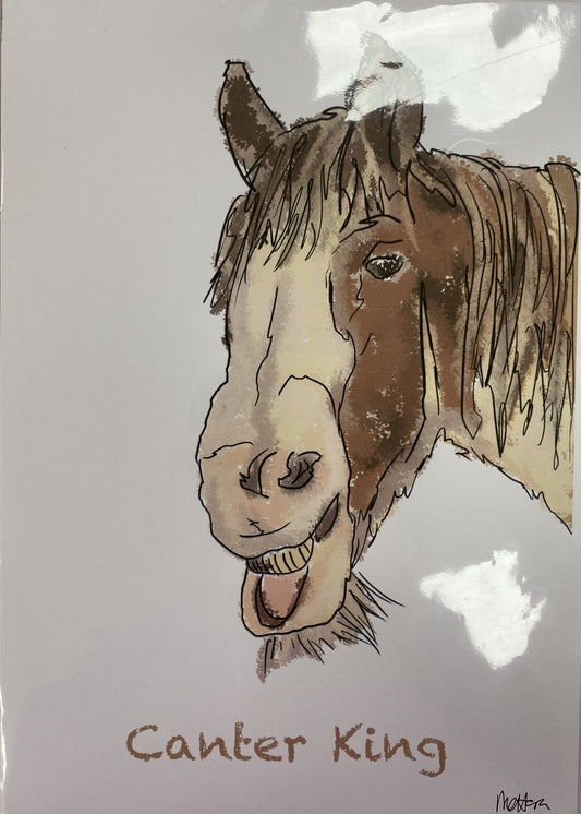 Canter King Print