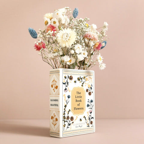 Ceramic Little Book of Flowers Vase