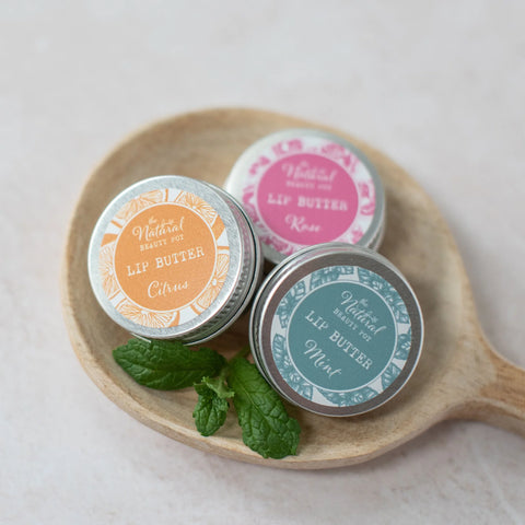 The Natural Beauty Pot | Citrus Lip Butter