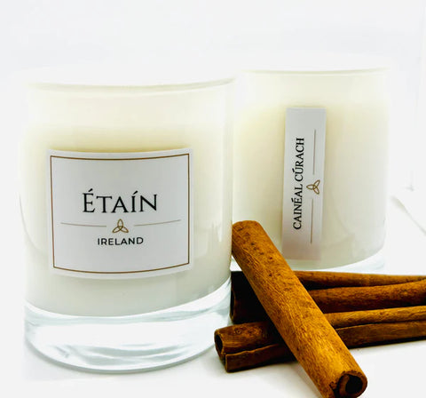 Étaín Ireland | Cainéal Cúrach (Creamy Cinnamon) Candle
