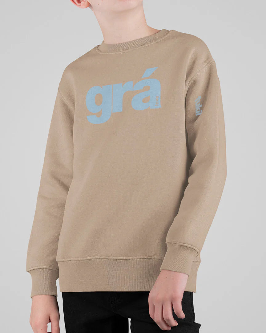 Fukil | Grá Sweatshirt | Desert Sand & Sky